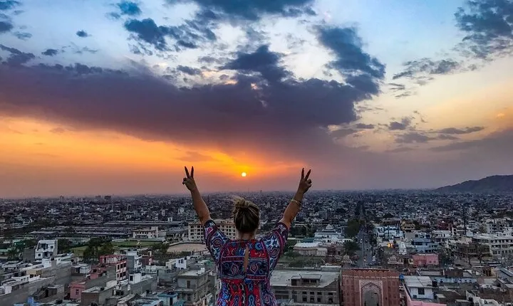 Jaipur Nahargarh Fort Sunset and Night City Tour