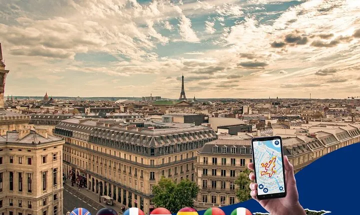 Paris Montmartre: City Walk Audio Guide in 7 Languages on Phone