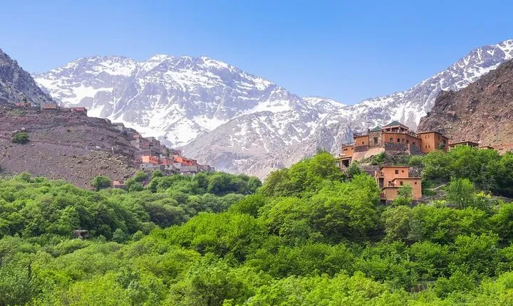 Berber Villages 3 Valleys & Camel ride Atlas Mountains Day Trip