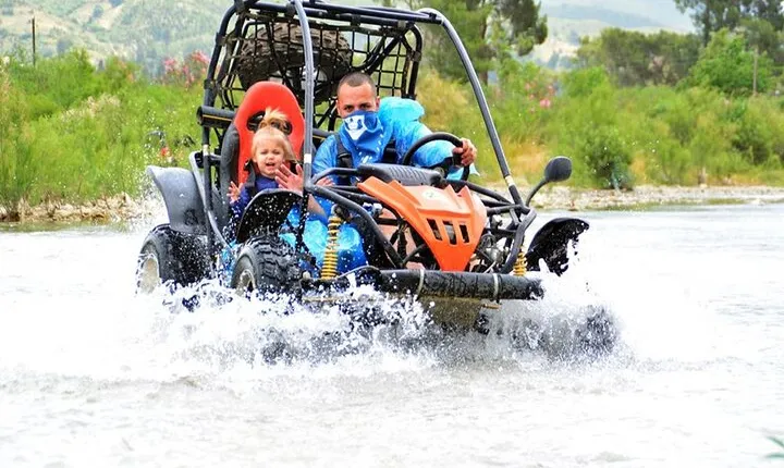 Side Combo Tour 3 in 1 Adventure Rafting Buggy And Zipline