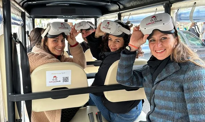 Ancient Rome VR Experience in Golf Car