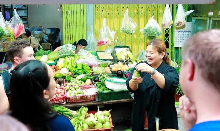Hands on Thai Cooking Class and Market Tour