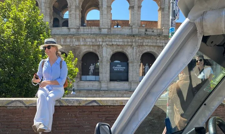 Rome Golf Cart tour for Cruise passengers