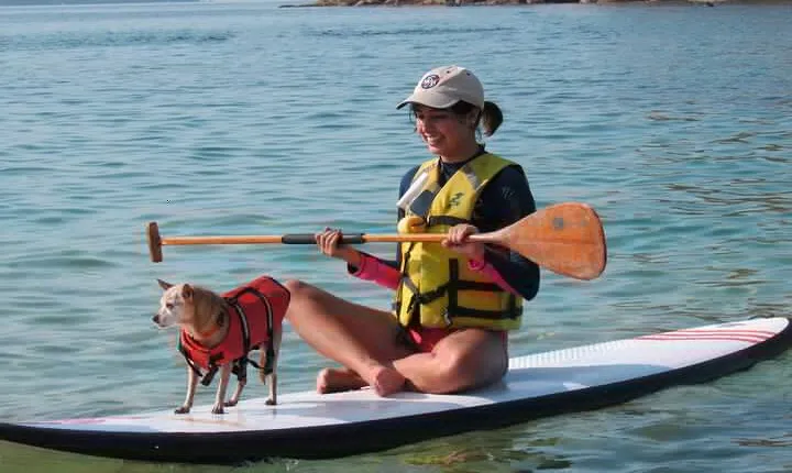 Paddle Boarding At Acapulco´s Bay