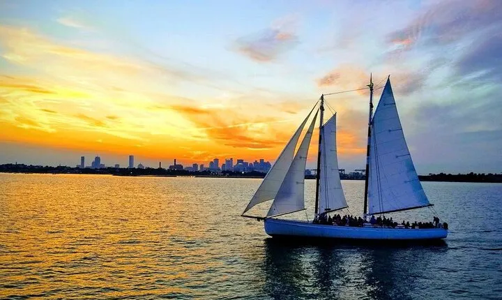 Boston Harbor Sunset Sail Tour