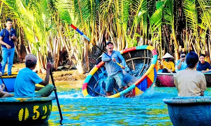 Full Day Coconut Boat Ride and Hoi An City Tour 