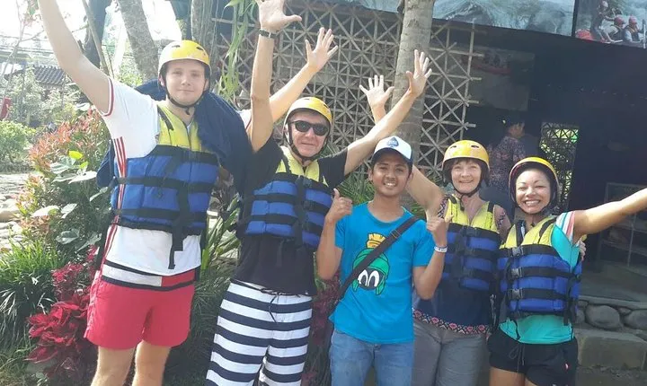 Ayung River Rafting with 2 hours Spa Experience