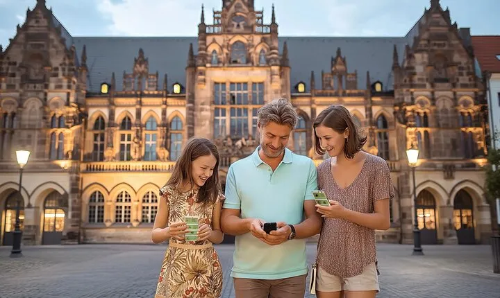 Audiobook City Rally in the Old Town of Bremen