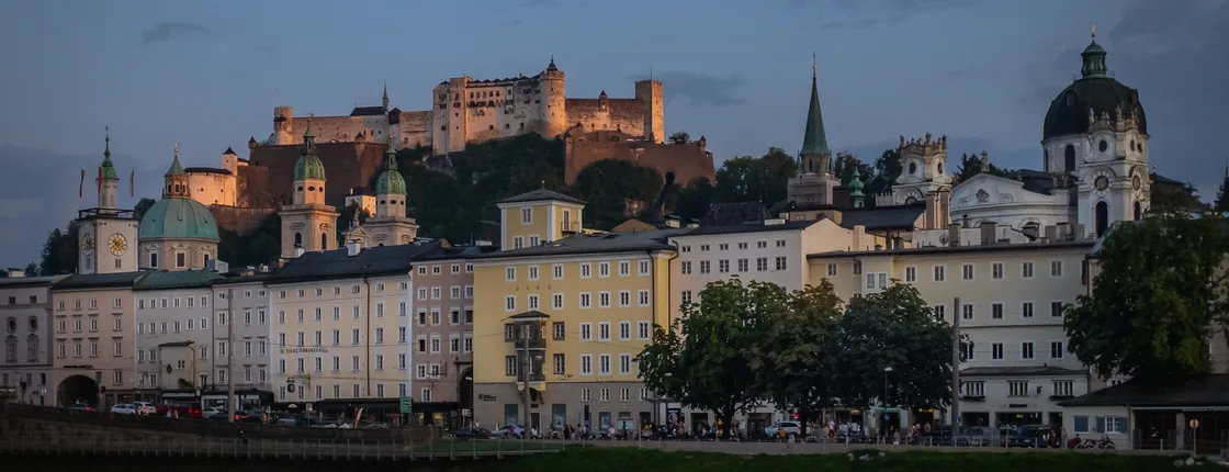 Self-guided discovery walk in Salzburg with musical history of Mozart