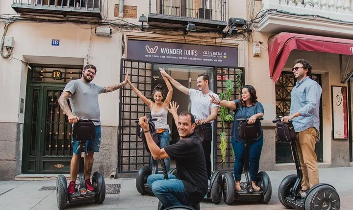 Madrid Segway Tour with Chocolate and Churros