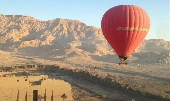Hot Air Balloon Ride over Luxor with Safety Measures