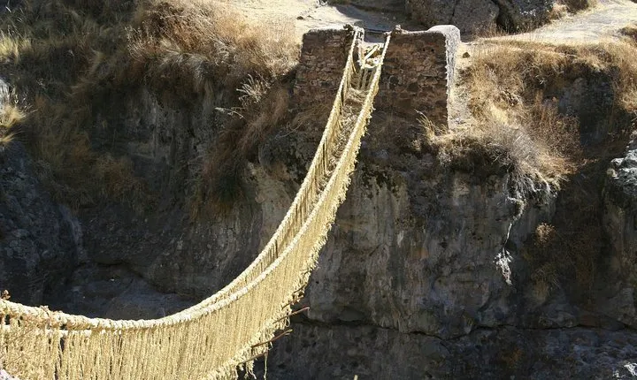 Private Qeswachaka Bridge & Four Lagoons Tour 1 Day