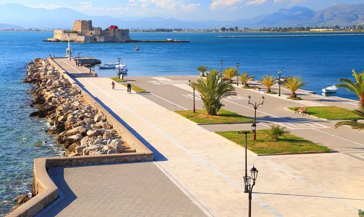 Private Leisure Day Trip to THE MOST BEAUTIFUL TOWN:NAUPLION!Corinth Canal-Tolo