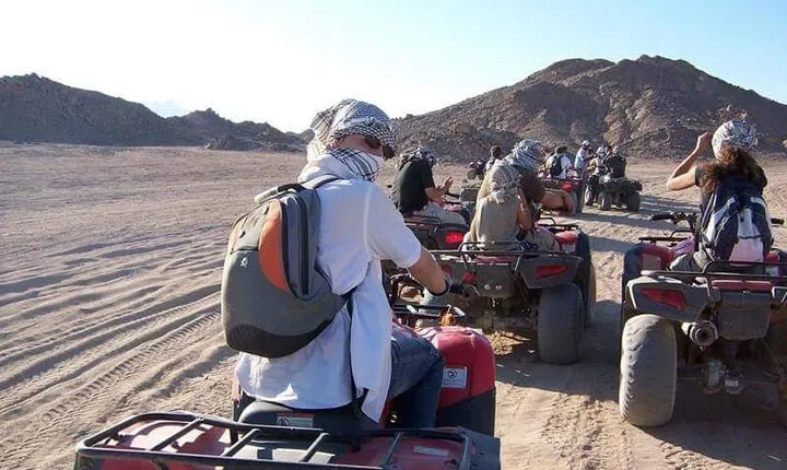3-Hour Quad Biking, Bedouin Traditions & Camel Safari in Hurghada