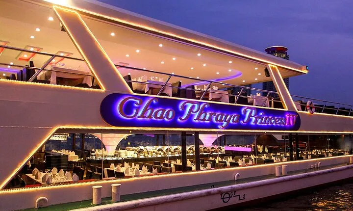 Chaophraya Princess Dinner Cruise in Bangkok with Return Transfer (SHA Plus)