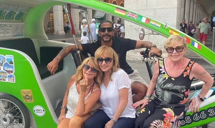 Guided Eco-Friendly Bike Taxi Tour from Nice