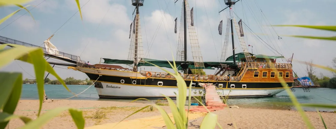 Manavgat River pirate cruise with swim stops