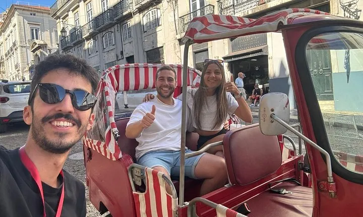 Lisbon Private Historical Center Tour by Tuk Tuk