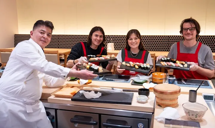 Kyoto Sushi Making Experience with a Professional Sushi Chef