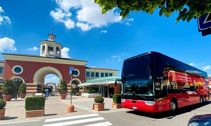 Serravalle Outlet Shopping Mall Shuttle Bus - Return ticket