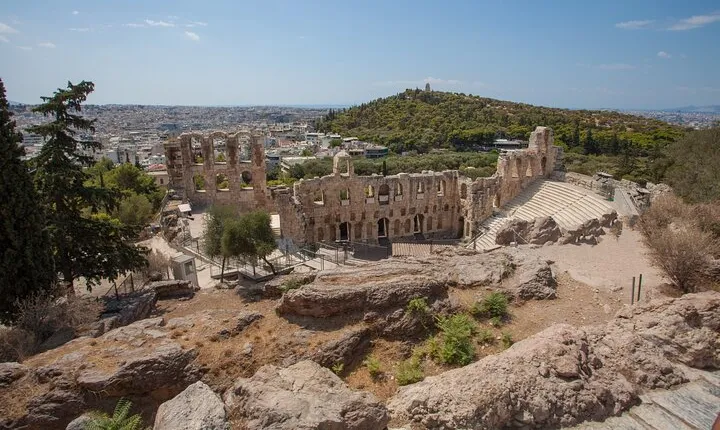 Combo Acropolis Heritage Site with Hop On Hop Off Ticket
