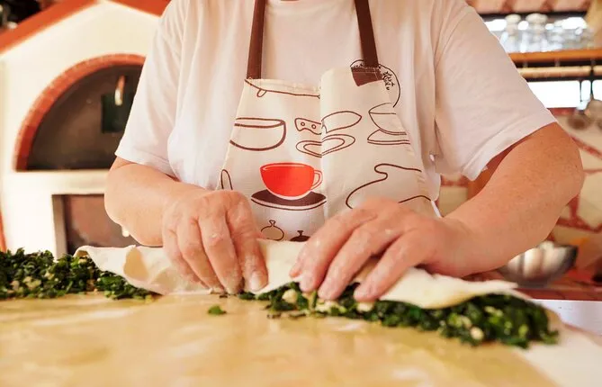 4 Traditional "Phyllo" pies cooking class