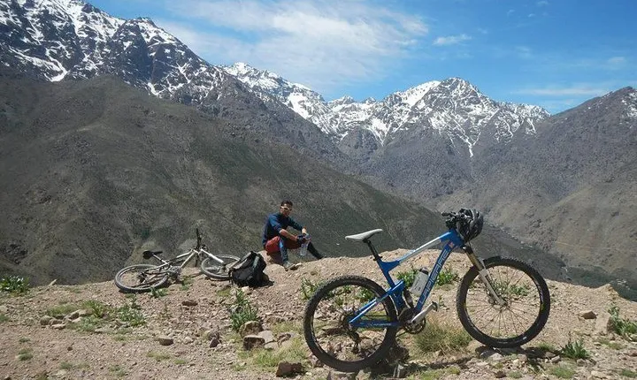 Biking day trip Atlas Mountains