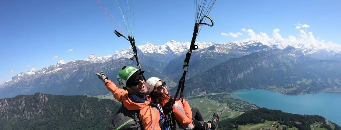 Paragliding Flight in Interlaken