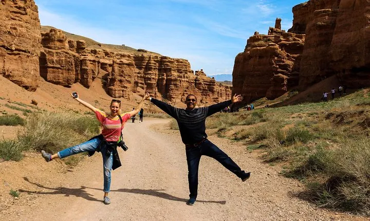 Charyn Canyon - a Place where time stood still...