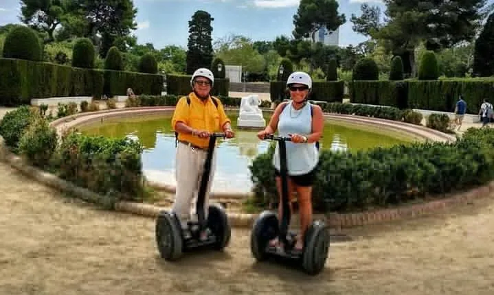 Barcelona Guided Night 2-hour Private Segway Tour