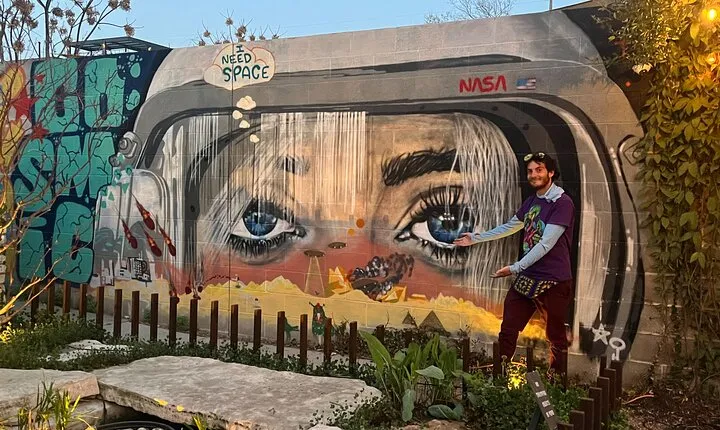 Austin Mural and Instagram Tour by Electric Pedicab