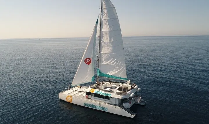 Catamaran tour with swimming stop in Malaga