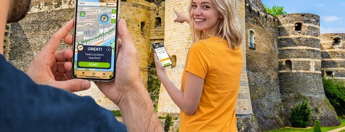 Self-guided digital scavenger hunt in Angers