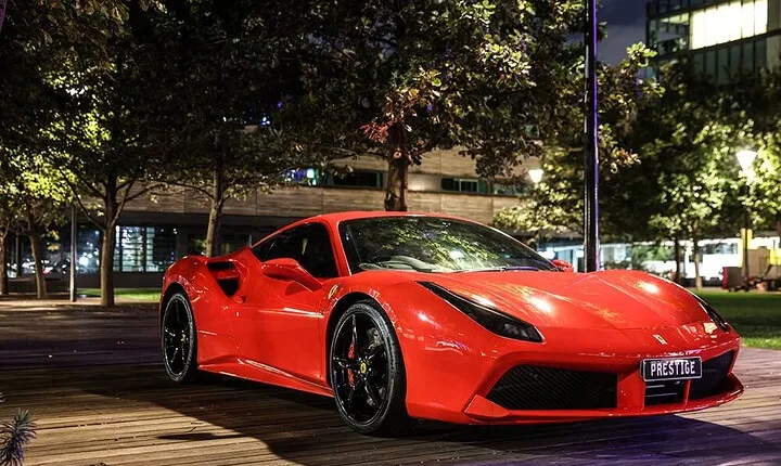 Ferrari 488 GTB Luxury Car Hire Melbourne Supercar Rental