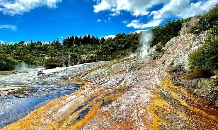 Self-Guided Geothermal Tour in Orakei Korako