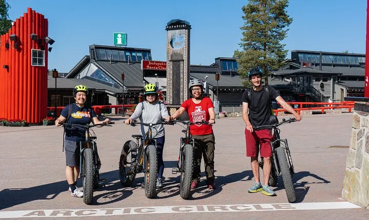 Cultural E-fatbike tour around Rovaniemi & Santa Claus Village