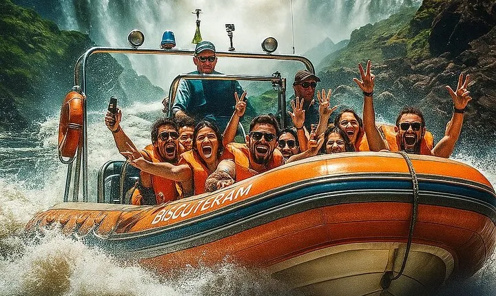 Iguazu Falls: Brazilian-Argentinian Sides in 1 Day Hotel Pickup