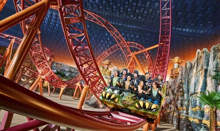 IMG Worlds of Adventure Admission Ticket with Meal voucher