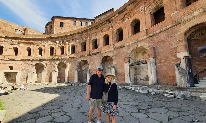 Trajan's Markets and Imperial Forums Private Tour with PhD Guide