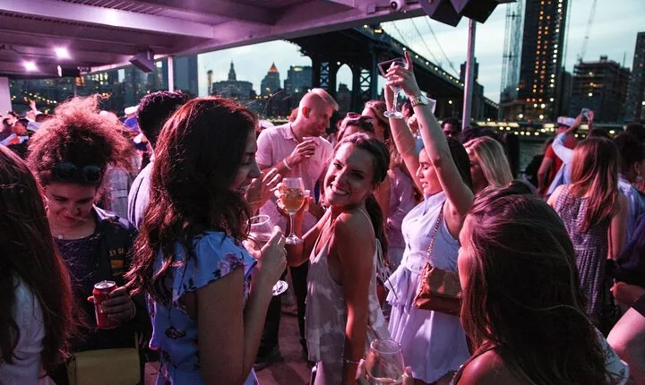 New York City Blue Booze Cruise Experience
