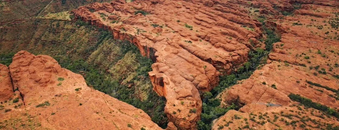 Uluru, Kata Tjuta, Lake Amadeus and Kings Canyon Plane Scenic Flight