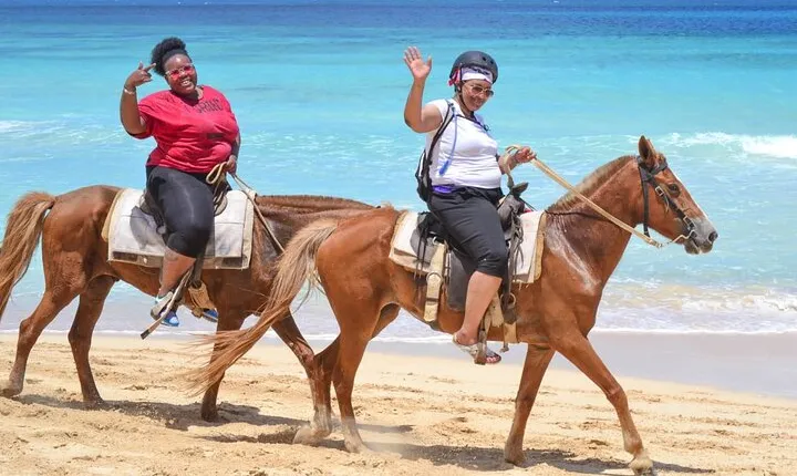 Guided Horseback Ride On The Beach With Pickup From Punta Cana