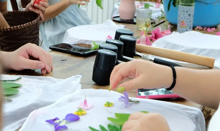 2 Hrs. Hapa Zome Workshop @ Cherhouse Farm & Cafe in Kata Phuket