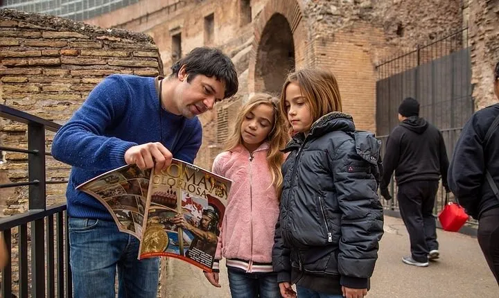 Kid Friendly Guided Tour of Rome Colosseum & Forums