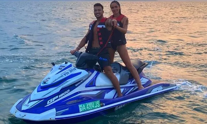 Montego Bay jet skiing and bamboo rafting