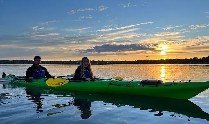 Sunset Sea Kayak Tour of Casco Bay