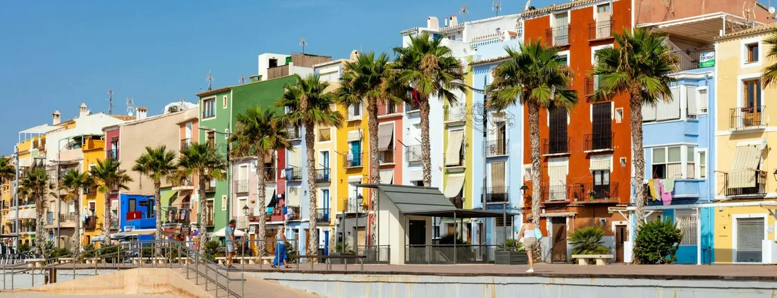 Villajoyosa seaside town trip from Benidorm