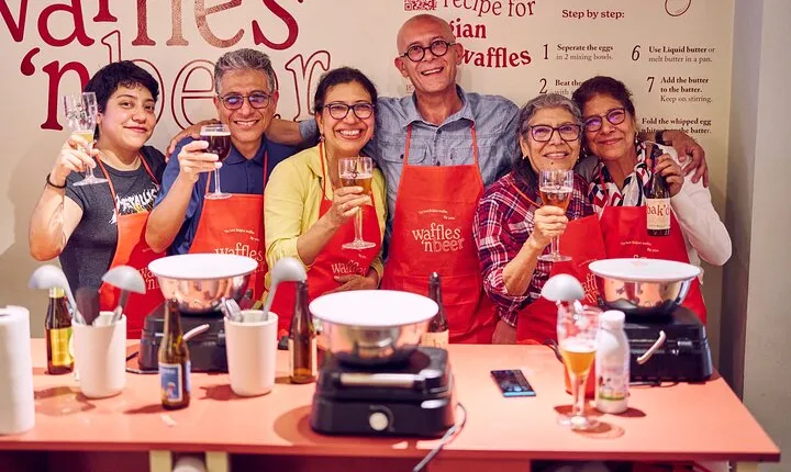 The Waffles 'n Beer Workshop in Bruges Centre