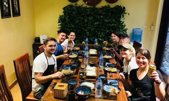 Vegan Vietnamese Cooking Class in a Local Villa from Hanoi