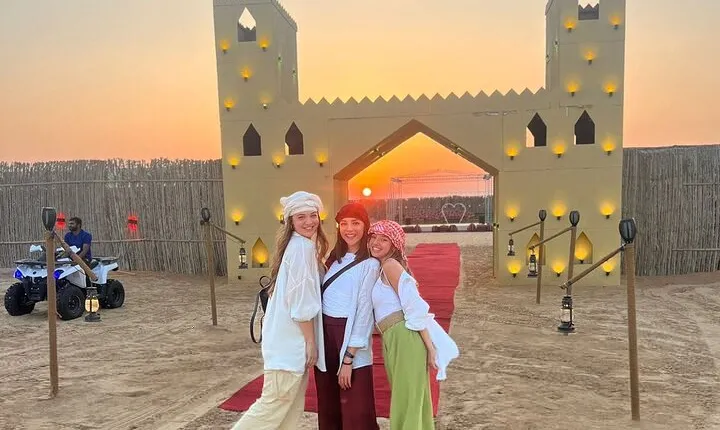 VIP Desert Safari Abu Dhabi with Private Seating Area